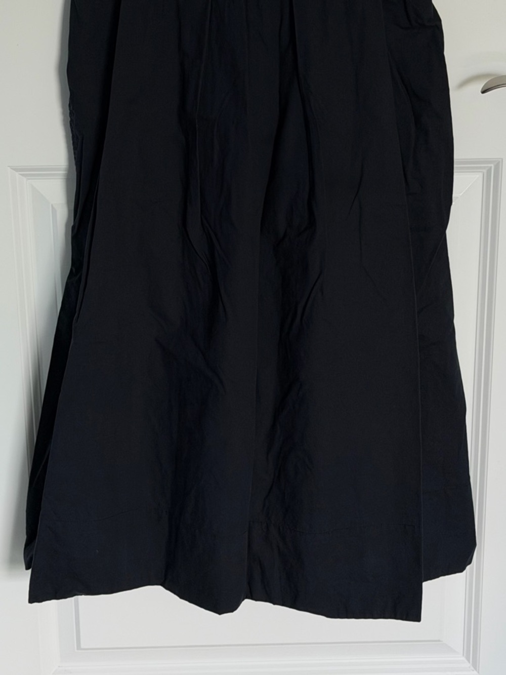 Madewell Black Midi Dress with Side Cutout - Picture 4 of 10
